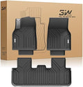 3W Floor Mats Fit for Tesla New Model Y 2025 2026 Juniper,Metal Penal by 3W