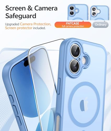 FNTCASE for iPhone 17 Case, Compatible with Magsafe, Glass Screen Protector - Image 4