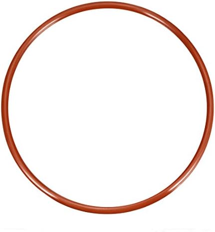 uxcell Silicone O-Ring, 100mm OD, 93mm ID, 3.5mm Width, VMQ Seal Rings Gasket, Red by uxcell