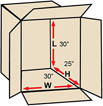 BOX USA Shipping Boxes Large 30"L x 30"W x 25"H 120-Pack - Corrugated Cardboard Box for Moving, Mailing, Packing, Packaging and Storage - Image 2