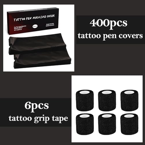 406pcs Large Machine Pen Covers & Grip Tapes, Urknall Pen Covers Grip Tapes - Image 2