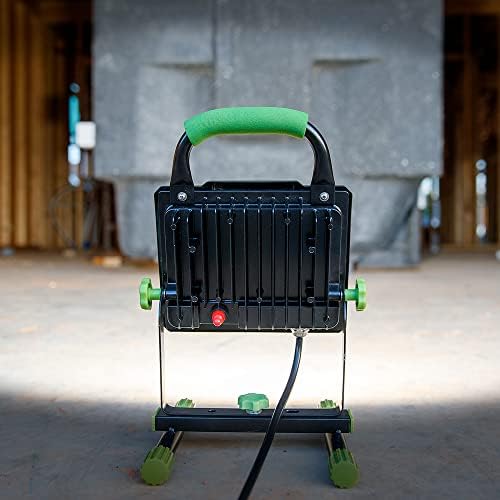 POWERSMITH 10,000 Portable LED Work Light with Metal Housing and Stand, Impact Resistant Lens, and 5 Year Warranty (PWLS100H) - Image 4