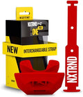 Nxtrnd One Pro Football Mouth Guard, Interchangeable Strap, Fits Adult & Youth (Red) by NXTRND
