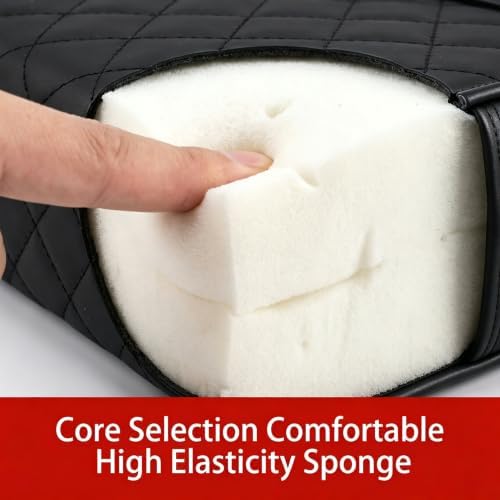 Car Center Console Cover, Universal Leather Console Armrest Pillow - Image 4