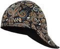 BOCOMAL FR Welding Cap Paisley Printed CAT2 Midweight 6 Pannel Welder Caps by BOCOMALFRWORKWEAR