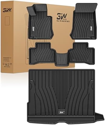 3W Floor Mats & Cargo Liner Fit for Mercedes Benz GLC 2016-2022 by 3W