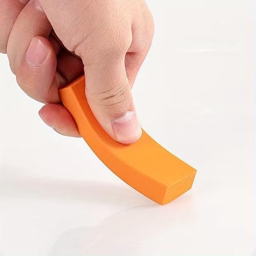 Flexible Soft Rubber Cleaning Eraser, Bendable Stain Remover Block, Multi-Surface Dirt Dust Eraser for Wall Shoe Glass Daily Surface Cleaning - Image 4