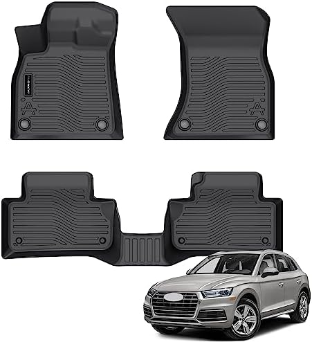 AUXKO All Weather Floor Mats for Audi Q5 SQ5 2026-2018 Include Sportback by AUXKO