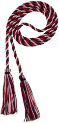 Tassel Depot Graduation Honor Cord - Navy/Red/Light Pink - Every School Color Available - Made In Usa by TasselDepot