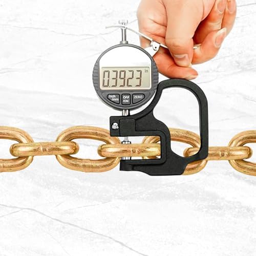 2Pcs Chain and Binder Kit, 5/16"-3/8" Ratchet Load Binders 9200 lbs Load Limit, 5/16 in ×10 ft Chains, Load Transport Binder Chain with Grappling Hook,for Industrial, Agricultural, Logging - Image 6
