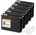 Sooez Extra Capacity Plastic Hanging File Folders, File Organizer by Sooez