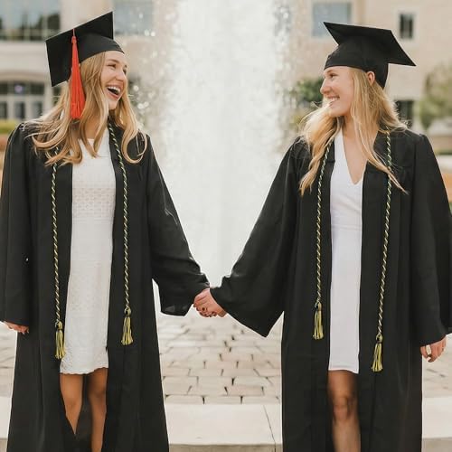 GraduationMall Graduation Honor Cord 68" BlackGold - Image 6