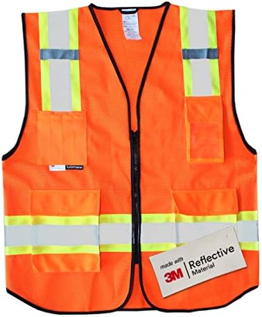 Salzmann Mesh Safety Vest | Hi Vis Reflective Vest | US ANSI/ISEA 107 by Salzmann
