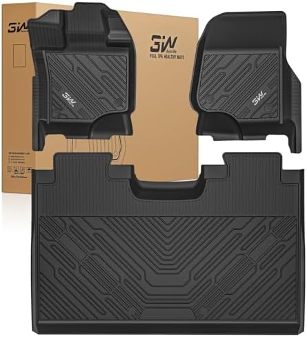 3W Floor Mats for Ford F150 2015-2026 & F150 Lightning 2022-2025 SuperCrew by 3W