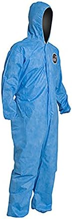 DuPont ProShield 10 PB127S Disposable Protective Coverall with Standard Fit Hood, Elastic Cuff and Ankles, Blue, 2X-Large (Pack of 25) - Image 5