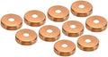 PATIKIL 7/8" Copper End Cap with 1/4" Hole, 10 Pcs Pipe Fitting Sweat Plug Connection for Water Pipe Plumbing, HVAC, Refrigeration System by PATIKIL