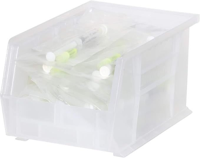 Akro-Mils 30237 AkroBins Plastic Storage Bins, Space-Saving Stackable Bins - Image 4
