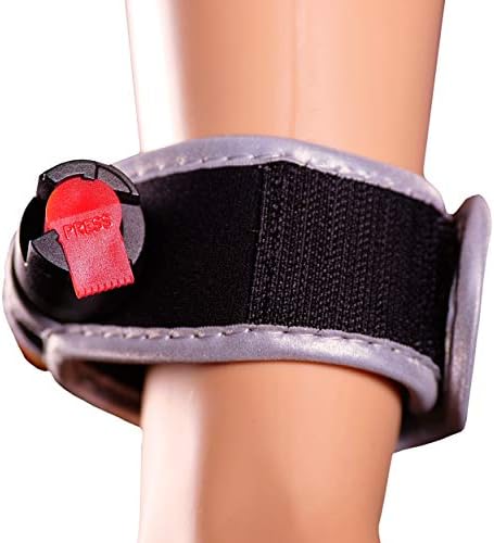Police Strength OC Pepper Spray for Running, Lightweight Compact Self Defense Wristband Ideal for Women Runners, Joggers & Walkers w/ID Card, LED Light & Reflective Edging - Image 3