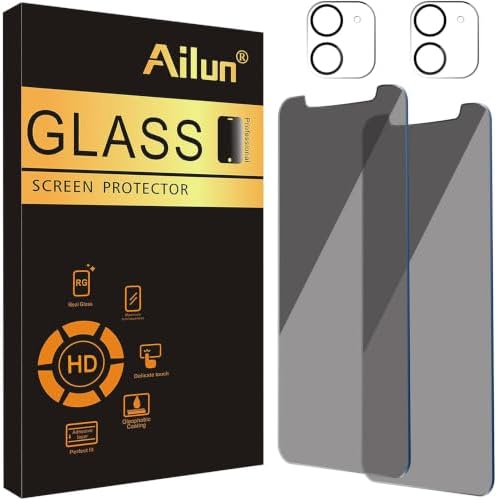 Ailun Privacy Screen Protector + Camera Lens Protector for iPhone 11 by Ailun