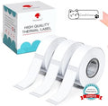 Phomemo Labels D30 Label Tape, Black on White, 0.47 in 12 x40mm, 480 Tapes by Phomemo