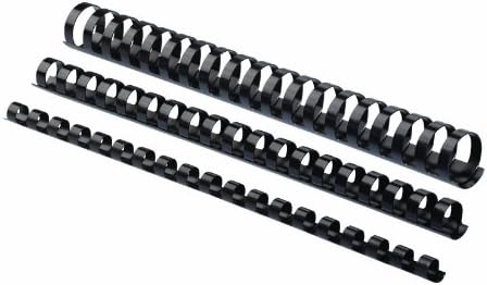 Fellowes Plastic Binding Comb 3/8" Black, 100 Count (Pack of 2) - Image 4