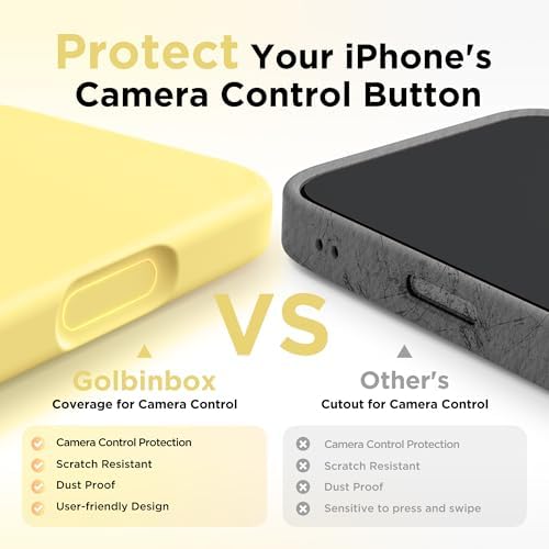 GolbinBox for iPhone 18 Pro Max Case/17 Pro Max Case, Buttercream Yellow - Image 3