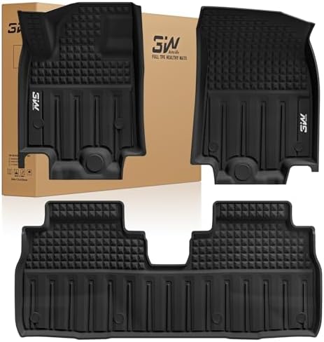 3W Floor Mats Fit for 2024-2026 Chevrolet Chevy Equinox EV (Non Fuel) by 3W