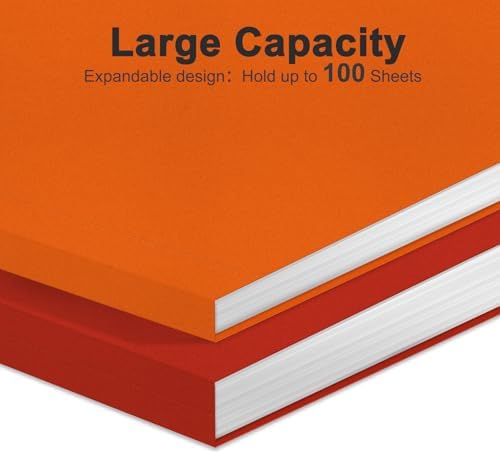 ViVin Colored File Folder, 50 Pack, 1/3-Cut Tabs, Letter Size - Image 4