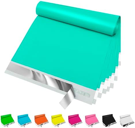 JinRuiKJ Poly Mailers 9x12 Inch, 100 Pcs Shipping Bags, Teal by JinRuiKJ