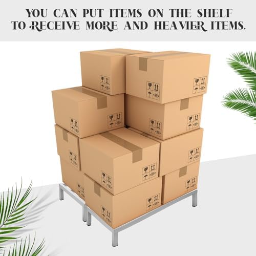 MorningRo 4 Pack Dunnage Rack 36'' Long x 14'' Wide, 7.9'' Height - Image 5