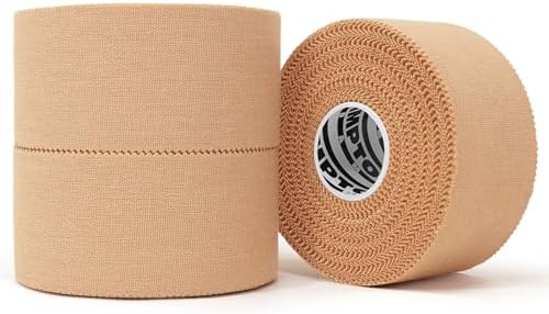 Hampton Adams Athletic Sports Tape, Very Strong, Easy Tear, No Residue by Hampton+Adams