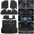 Floor Mats for 2022-2026 Nissan Pathfinder 8 Seats (Not Fit 7 Seats) TPE All Weather Protection Floor Liners & Cargo Liners& Backrest Mat for Pathfinder Accessories by AltraVosAllWeatherCarMats