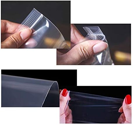 300pcs Long Jewelry Bags 2 x 8/3 x 8/3 x 12 Inch Necklace Bags with Hang Hole Poly Zip Seal Storage Bags 2 Mil for Incense Necklaces Jewelry Packaging Shipping - Image 5