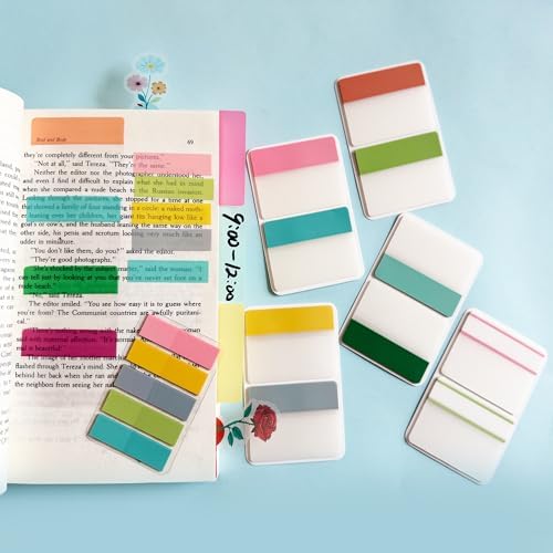 ELII 500 PCS Tabs 2 Inch Book Tabs Sticky Index Tabs,File Tabs - Image 4