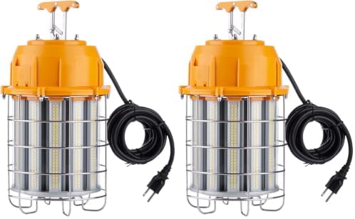 LED Temporary Work Light 150W 18000LM 5000K LED Construction Lights (Pack of 2) by JC-LGL