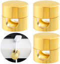 SmallCat 3 Sets Charger Holders for Cords, Gold Metal Cord Holder for Desk by Unknown