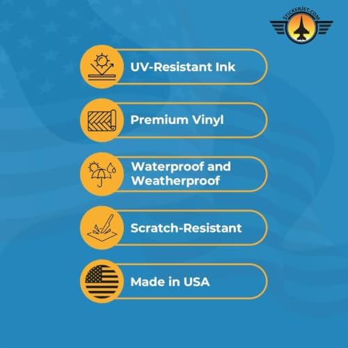 StickerJet English SAFETY FIRST PPE Sign, Think Sign: Safety First - Wear Personal Protective Equipment, Self-Adhesive Waterproof Vinyl Signs, 3.5" x 5", Pack of 5 - Image 2