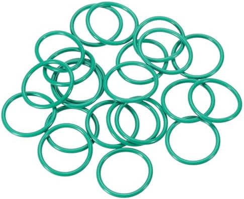 22pcs Fluorine Rubber O-Rings 30mm OD 25mm ID 2.5mm Width by Unknown
