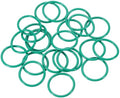22pcs Fluorine Rubber O-Rings 30mm OD 25mm ID 2.5mm Width by Unknown