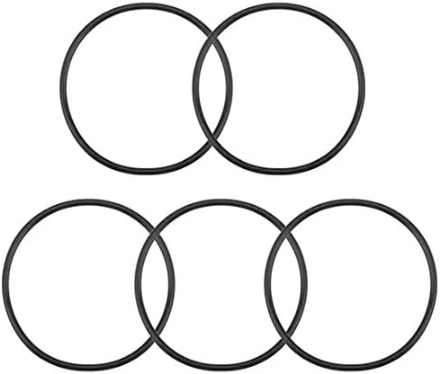 uxcell Nitrile Rubber O-Rings 63.3mm OD 58mm ID 2.65mm Width Pack of 5 by uxcell