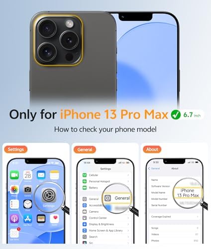 FNTCASE for iPhone 13 Pro Max Case, Fit for Magsafe, Full Camera Protection - Image 2