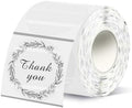 2 Inch Holographic Thermal Labels,Transparent Round Thermal Printer Labels,Printable Round Thermal Printer Labels Self-Adhesive Direct Thermal Label(300pcs Transparent) by Unknown