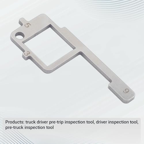 Truck Driver Pre-Trip Inspection Tool - Brake & Tire Check 4-in-1 - 1 Pack - Image 4