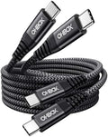 USB C to C Cable 60W [2Pack 3FT], USBC to USBC Fast Charging Cable for by OHBOX