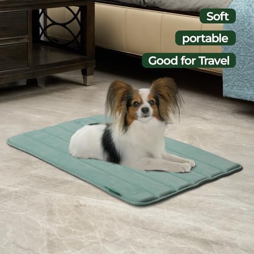 BALANCE Dog Crate Pad, Dog Foam Crate Mat Kennel Pad, Washable Water-Resistant Pet Bed Flat Dogs Cage Mat for Medium Dogs - Image 2