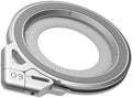 Aulumu G09 Magnetic Ring Grip | Omnidirectional Rotation | MagSafe Compatible | Aluminium Alloy Construction | Stable Dual-Sided Magnetic Attachment | Includes Handle Ring Phone Stand- Silver by Aulumu