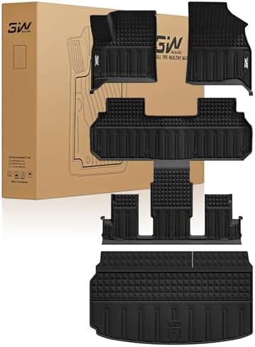 3W Floor Mats & Cargo Liner for Chevy Traverse & GMC Acadia 2024-2026 by 3W
