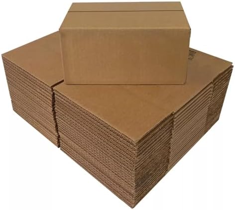 Corrugated Mail & Shipping Boxes, 10 x 8 x 6 inch, 25 pack - Image 4