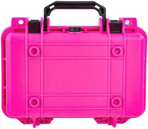 Eylar Protective Gear and Camera Hard Case Waterproof Dry Box with Foam 11.6 Inch 8.3 Inch 3.8 Inch (Pink) - Image 5