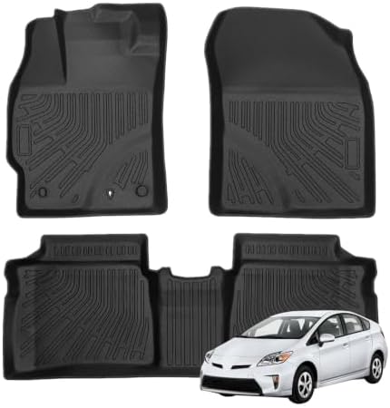 Priprilod Floor Mats Compatible with Toyota Prius 2010-2015 by Priprilod